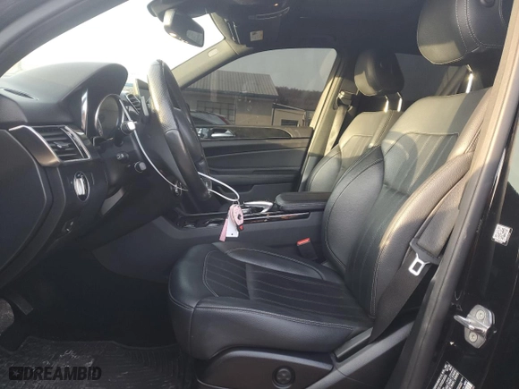 2018 Mercedes-Benz GLE with VIN 4JGDA5HB7JB170004, listed as a Copart auction lot 43036035 with 101,183 mi miles and Salvage Title. Bid and sale history available at carsss.com. Image 7.
