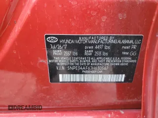2018 Hyundai Sonata Limited with VIN 5NPE34AF6JH630567, listed as a Copart auction lot 85752354 with 55,219 mi miles and Salvage Title. Bid and sale history available at DreamBid. Image 13.