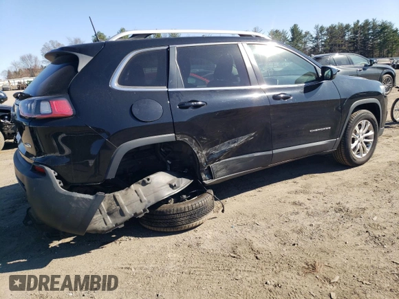 2019 Jeep Cherokee Latitude with VIN 1C4PJMCX7KD102726, listed as a Copart auction lot 50888345 with 99,426 mi miles and Salvage Title. Bid and sale history available at carsss.com. Image 3.