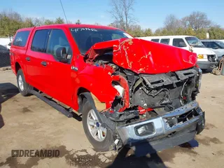 2017 Ford F-150 XL with VIN 1FTEW1EF0HKD97975, listed as a IAAI auction lot 41769666 with 120,697 mi miles. Bid and sale history available at carsss.com. Image 6.