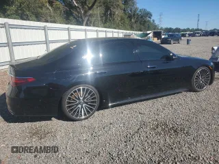 2023 Mercedes-Benz S-Class S 500 with VIN W1K6G6DB5PA174998, listed as a Copart auction lot 81356414 with 18,174 mi miles and Salvage Title. Bid and sale history available at carsss.com. Image 3.