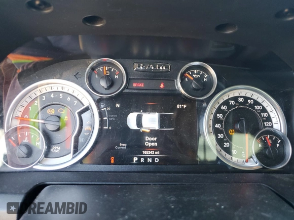 2015 Ram 1500 Big Horn with VIN 1C6RR6GT0FS613613, listed as a Copart auction lot 85901534 with 165,343 mi miles and Salvage Title. Bid and sale history available at carsss.com. Image 9.