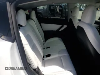 2022 Tesla Model Y Performance with VIN 7SAYGDEFXNF407340, listed as a Copart auction lot 54376895 with 56,709 mi miles and Salvage Title. Bid and sale history available at DreamBid. Image 10.