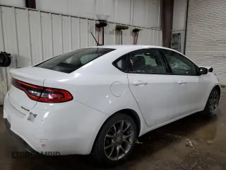 2015 Dodge Dart SXT with VIN 1C3CDFBB8FD119181, listed as a Copart auction lot 52602935 with 129,300 mi miles and Salvage Title. Bid and sale history available at carsss.com. Image 3.