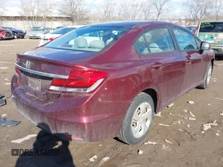 2013 Honda Civic LX z VIN 19XFB2F51DE085415, wystawiony jako IAAI lot #41670106 z przebiegiem 98 683 mil mil oraz . Historia ofert i sprzedaży dostępna na DreamBid. Obrazek 4.