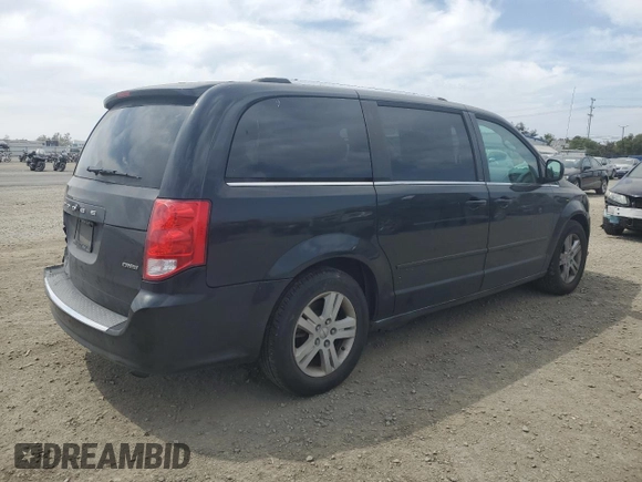 2013 Dodge Grand Caravan Crew with VIN 2C4RDGDG9DR741254, listed as a Copart auction lot 53121095 with 227,243 mi miles and Clean Title. Bid and sale history available at DreamBid. Image 3.