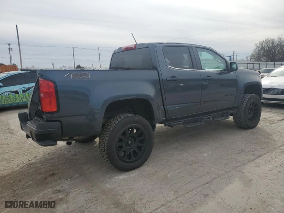 2020 Chevrolet Colorado 4WD Work Truck with VIN 1GCGTBEN7L1112220, listed as a Copart auction lot 48948425 with 97,218 mi miles and Salvage Title. Bid and sale history available at carsss.com. Image 3.