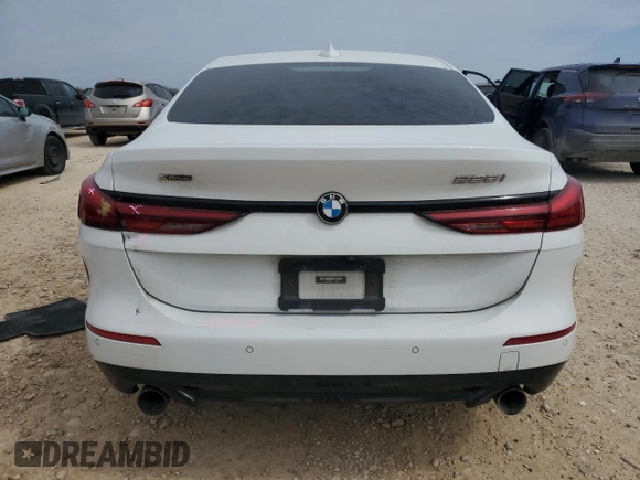 2020 BMW 2 Series 228i xDrive with VIN WBA73AK01L7F54488, listed as a Copart auction lot 47017165 with 63,910 mi miles and Salvage Title. Bid and sale history available at DreamBid. Image 6.