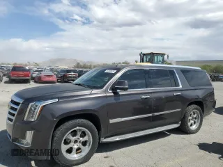 2015 Cadillac Escalade ESV Luxury z VIN 1GYS4SKJ7FR595474, wystawiony jako Copart lot #53908535 z przebiegiem 62 337 mil mil oraz Szkoda całkowita • Salvage title. Historia ofert i sprzedaży dostępna na DreamBid. Obrazek 1.