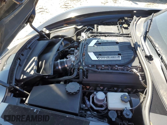 2015 Chevrolet Corvette Z06 3LZ with VIN 1G1YT2D61F5603662, listed as a Copart auction lot 44996685 with 11,996 mi miles and Salvage title. Bid and sale history available at DreamBid. Image 11.