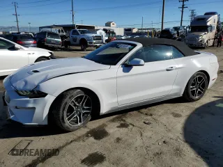 2021 Ford Mustang EcoBoost with VIN 1FATP8UH3M5120896, listed as a Copart auction lot 37092323 with 48,545 mi miles. Bid and sale history available at carsss.com. Image 1.
