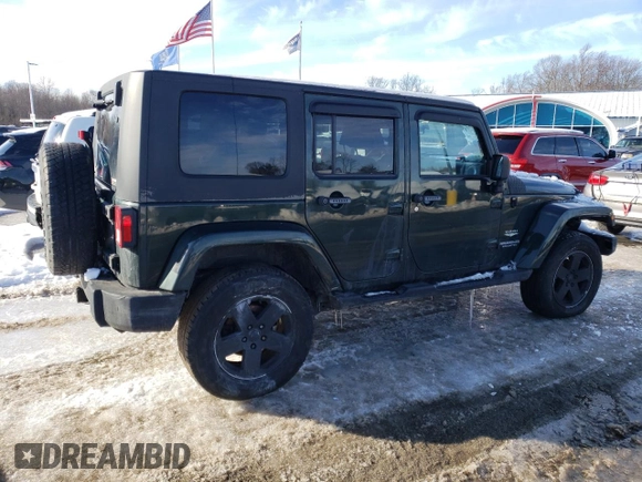2010 Jeep Wrangler Unlimited Sahara with VIN 1J4BA5H10AL122366, listed as a Copart auction lot 44161285 with 155,108 mi miles and Salvage Title. Bid and sale history available at carsss.com. Image 3.