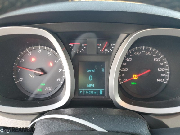 2012 Chevrolet Equinox LTZ with VIN 2GNALFEK7C1175029, listed as a Copart auction lot 89154345 with 174,532 mi miles and Salvage Title. Bid and sale history available at carsss.com. Image 9.