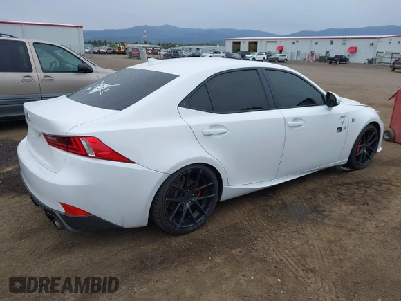 2014 Lexus IS 350 with VIN JTHCE1D28E5003642, listed as a IAAI auction lot 42313492 with 172,911 mi miles and . Bid and sale history available at DreamBid. Image 4.