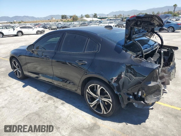 2024 Volvo S60 Plus Dark Theme with VIN 7JRL12FL2RG291095, listed as a Copart auction lot 56045645 with 48,162 mi miles and Salvage title. Bid and sale history available at DreamBid. Image 2.