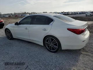 2014 Infiniti Q50 Hybrid Sport with VIN JN1AV7AP0EM692306, listed as a Copart auction lot 53861025 with 83,452 mi miles and Clean Title. Bid and sale history available at carsss.com. Image 2.