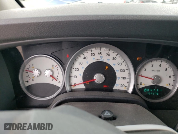 2007 Dodge Durango SLT with VIN 1D8HB48P07F536428, listed as a Copart auction lot 56940085 with 139,375 mi miles and Salvage title. Bid and sale history available at DreamBid. Image 9.