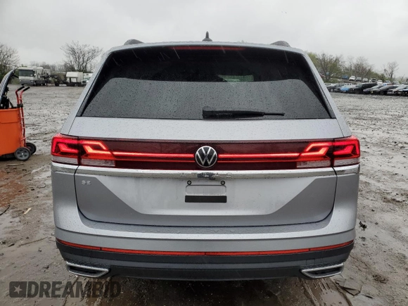 2024 Volkswagen Atlas SE с VIN 1V2DR2CAXRC554731, выставлен на аукционе Copart как лот 51911135 с пробегом 15 953 миль миль и Списание • Salvage title. История ставок и продаж доступна на DreamBid. Изображение 6.