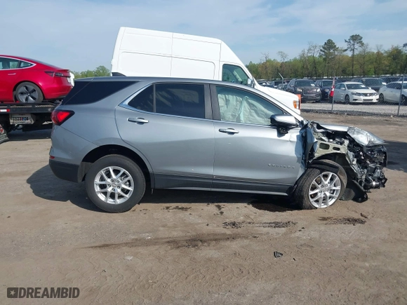2024 Chevrolet Equinox LT with VIN 3GNAXTEG6RS112306, listed as a IAAI auction lot 42025673 with 23,651 mi miles. Bid and sale history available at carsss.com. Image 13.