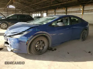 2024 Toyota Prius LE with VIN JTDACAAUXR3024790, listed as a Copart auction lot 44572915 with 0 mi miles and Salvage Title. Bid and sale history available at carsss.com. Image 1.