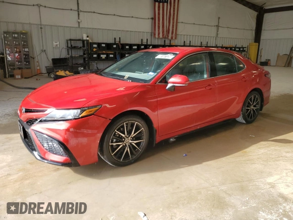 2022 Toyota Camry SE with VIN 4T1G11AK4NU070761, listed as a Copart auction lot 50197125 with 32,658 mi miles and Clean Title. Bid and sale history available at DreamBid. Image 1.