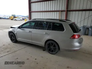 2015 Volkswagen Golf SportWagen TDI SE with VIN 3VWCA7AUXFM504448, listed as a Copart auction lot 53717605 with 155,761 mi miles and Clean Title. Bid and sale history available at carsss.com. Image 2.