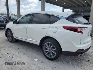 2019 Acura RDX Technology with VIN 5J8TC1H5XKL010600, listed as a Copart auction lot 53722555 with 89,146 mi miles and Salvage title. Bid and sale history available at DreamBid. Image 2.