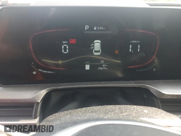 2023 Kia Telluride S z VIN 5XYP64GC2PG336547, wystawiony jako Copart lot #59842825 z przebiegiem 29 679 mil mil oraz Szkoda całkowita • Salvage title. Historia ofert i sprzedaży dostępna na DreamBid. Obrazek 9.