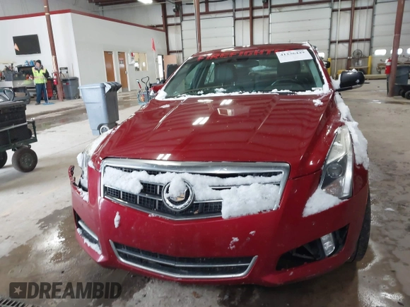 2014 Cadillac ATS Premium with VIN 1G6AE5S39E0111344, listed as a IAAI auction lot 41236449 with 175,164 mi miles. Bid and sale history available at carsss.com. Image 12.