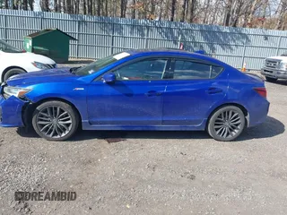2019 Acura ILX w/Premium/A-Spec Pkg with VIN 19UDE2F87KA003908, listed as a IAAI auction lot 41673179 with 72,505 mi miles. Bid and sale history available at carsss.com. Image 14.