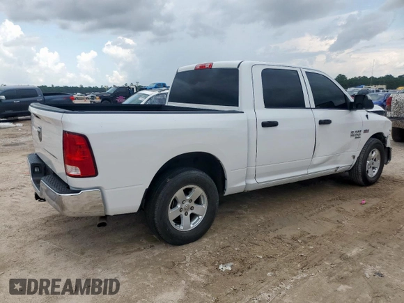 2022 Ram 1500 Tradesman with VIN 3C6RR6KT8NG187621, listed as a Copart auction lot 61386335 with 60,797 mi miles and Salvage title. Bid and sale history available at DreamBid. Image 3.
