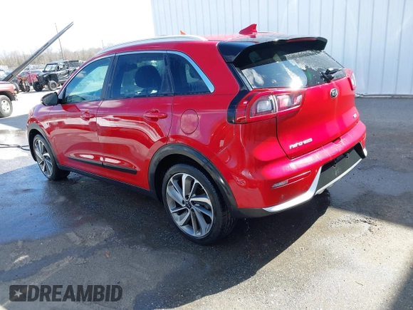 2018 Kia Niro Touring with VIN KNDCE3LC6J5119973, listed as a IAAI auction lot 41764171 with 1 mi miles. Bid and sale history available at carsss.com. Image 3.