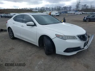 2015 Acura TLX Technology z VIN 19UUB2F5XFA018617, wystawiony jako IAAI lot #42055620 z przebiegiem 156 832 mil mil oraz . Historia ofert i sprzedaży dostępna na DreamBid. Obrazek 1.