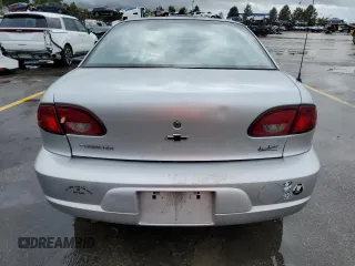 2002 Chevrolet Cavalier with VIN 1G1JC124227135498, listed as a Copart auction lot 72704044 with 191,210 mi miles and Salvage Title. Bid and sale history available at carsss.com. Image 6.
