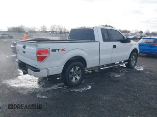 2013 Ford F-150 XL with VIN 1FTFX1CF5DKE26417, listed as a IAAI auction lot 41771173 with 198,632 mi miles. Bid and sale history available at carsss.com. Image 4.