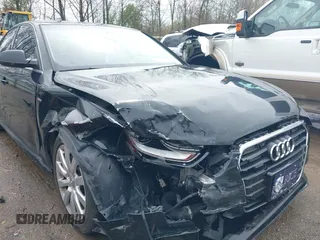 2015 Audi A4 Premium with VIN WAUBFAFL4FA058837, listed as a IAAI auction lot 41907805 with 135,804 mi miles. Bid and sale history available at carsss.com. Image 6.