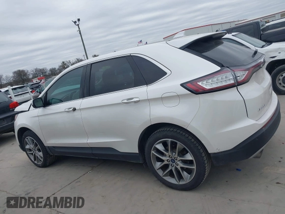 2016 Ford Edge Titanium with VIN 2FMPK3K83GBB51691, listed as a IAAI auction lot 41377380 with 145,839 mi miles. Bid and sale history available at carsss.com. Image 15.