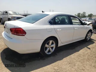 2015 Volkswagen Passat Wolfsburg Edition with VIN 1VWAS7A3XFC114625, listed as a Copart auction lot 60321585 with 81,940 mi miles and Salvage title. Bid and sale history available at DreamBid. Image 3.
