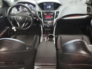 2016 Acura TLX Technology with VIN 19UUB3F52GA000510, listed as a Copart auction lot 53362095 with 72,704 mi miles and Salvage title. Bid and sale history available at DreamBid. Image 8.