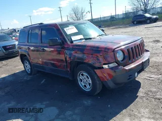 2017 Jeep Patriot Sport with VIN 1C4NJPBA1HD149040, listed as a IAAI auction lot 41875505 with 124,125 mi miles and . Bid and sale history available at DreamBid. Image 1.