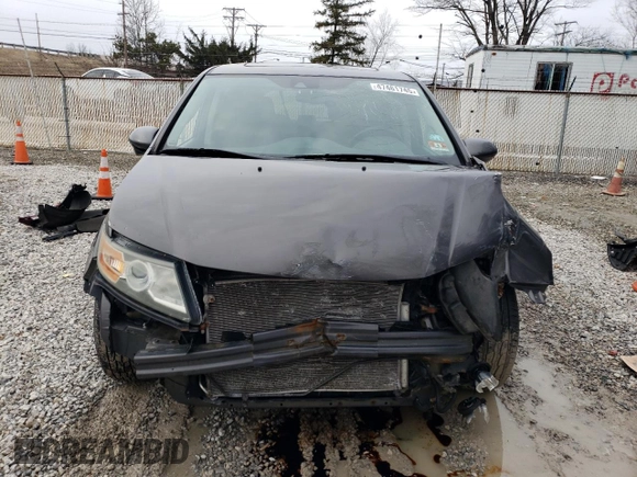 2014 Honda Odyssey EX-L with VIN 5FNRL5H67EB006410, listed as a Copart auction lot 47461745 with 133,774 mi miles and Salvage Title. Bid and sale history available at DreamBid. Image 5.