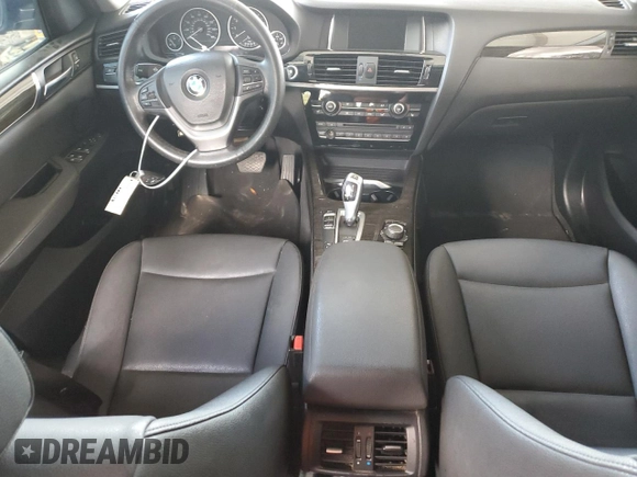 2017 BMW X3 sDrive28i with VIN 5UXWZ7C5XH0V85440, listed as a Copart auction lot 51965705 with 190,742 mi miles and Clean Title. Bid and sale history available at carsss.com. Image 8.