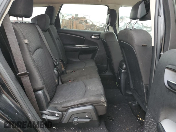 2015 Dodge Journey SXT with VIN 3C4PDCBG9FT690910, listed as a Copart auction lot 48195875 with 110,489 mi miles and Salvage Title. Bid and sale history available at DreamBid. Image 11.