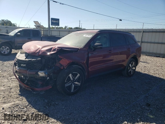 2022 Kia Sorento S with VIN 5XYRL4LC4NG125306, listed as a Copart auction lot 74577674 with 52,541 mi miles and Salvage Title. Bid and sale history available at carsss.com. Image 1.