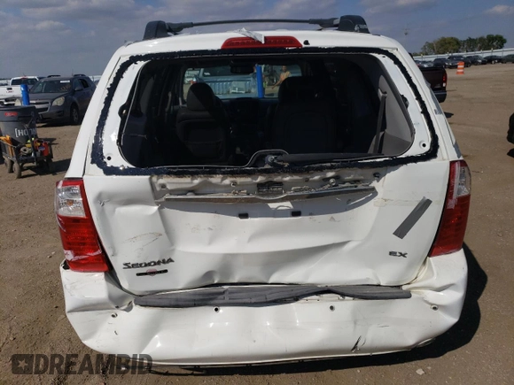 2007 Kia Sedona EX with VIN KNDMB233976167395, listed as a Copart auction lot 68980314 with 119,141 mi miles and Salvage Title. Bid and sale history available at carsss.com. Image 6.
