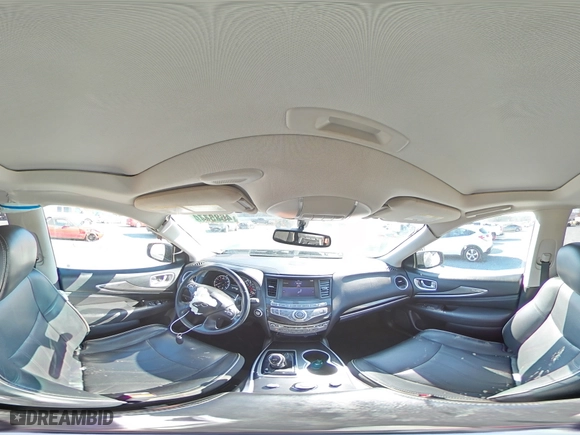 2018 Infiniti QX60 with VIN 5N1DL0MM4JC521501, listed as a Copart auction lot 46857405 with 107,543 mi miles and Salvage Title. Bid and sale history available at carsss.com. Image 12.