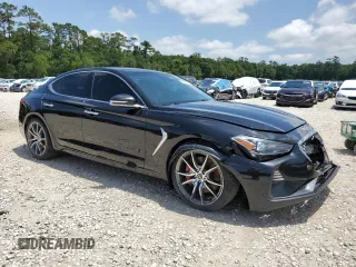2019 Genesis G70 Advanced с VIN KMTG74LE6KU014488, выставлен на аукционе Copart как лот 56148175 с пробегом 188 469 миль миль и Списание • Salvage title. История ставок и продаж доступна на DreamBid. Изображение 4.