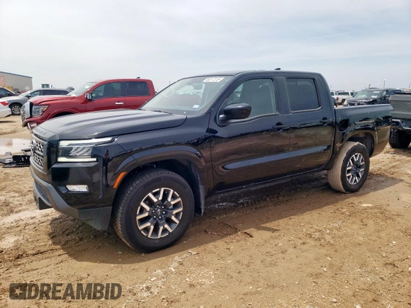 2024 Nissan Frontier Pro-X z VIN 1N6ED1EJ5RN669959, wystawiony jako Copart lot #58217315 z przebiegiem 3 828 mil mil oraz Szkoda całkowita • Salvage title. Historia ofert i sprzedaży dostępna na DreamBid. Obrazek 1.