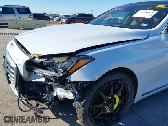2015 Hyundai Genesis 3.8L z VIN KMHGN4JEXFU051407, wystawiony jako IAAI lot #42136025 z przebiegiem 121 139 mil mil oraz . Historia ofert i sprzedaży dostępna na DreamBid. Obrazek 21.