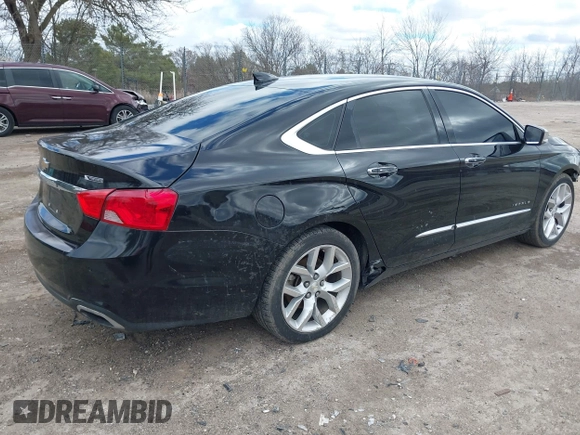 2017 Chevrolet Impala Premier with VIN 2G1145S37H9122085, listed as a IAAI auction lot 42043146 with 133,728 mi miles and . Bid and sale history available at DreamBid. Image 4.